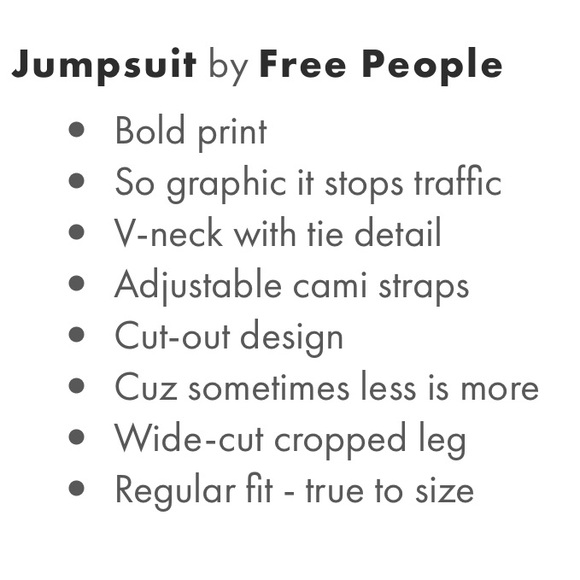 Last one!💎Host Pick💎NWT Free people jumpsuit - Picture 4 of 8